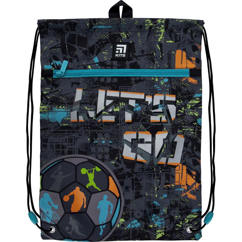 

Сумка для обуви Kite Education Let's go 46x33см с карманом (K21-601M-10)