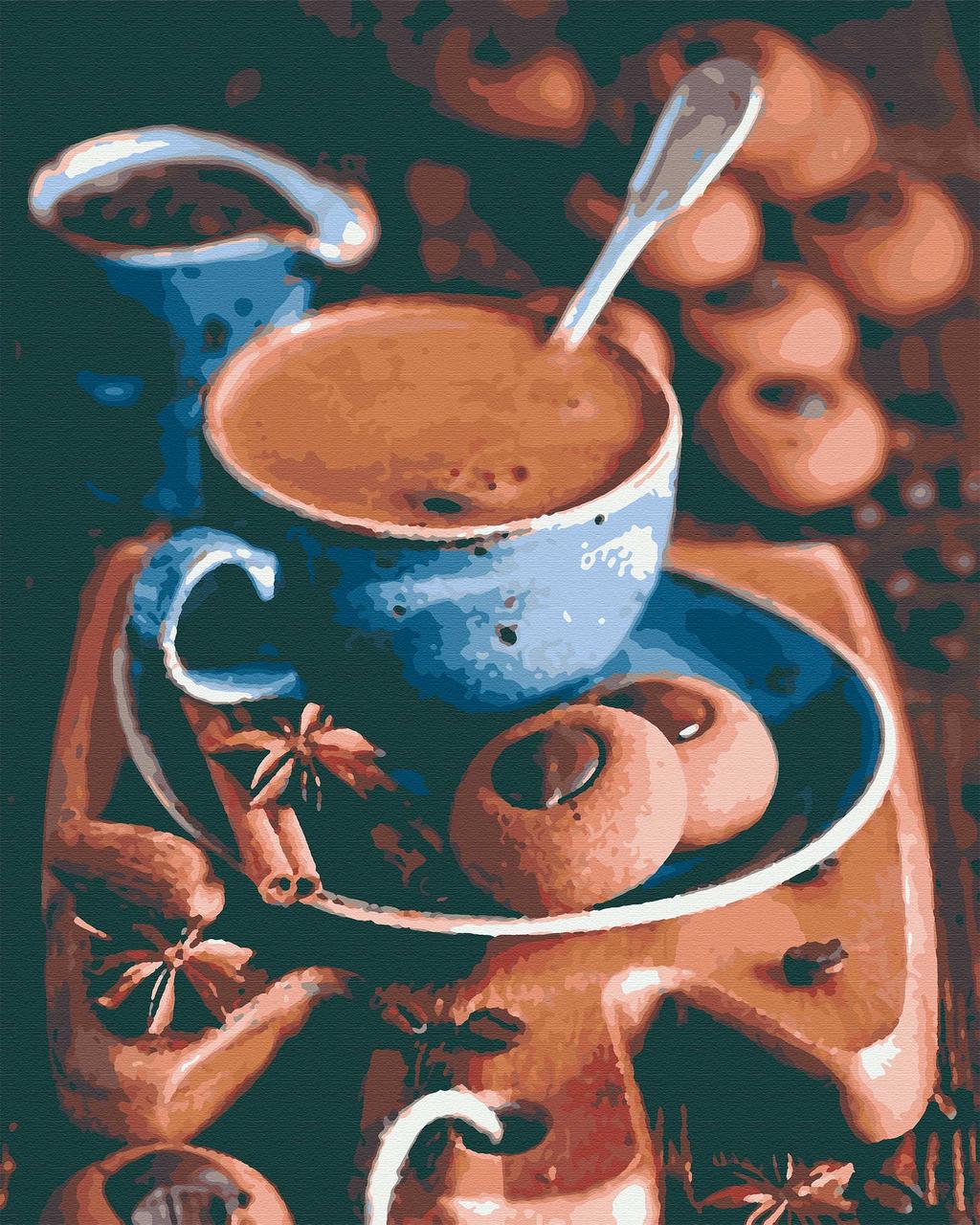 

Картина по номерам Кофе, 40*50 см, без коробки RB