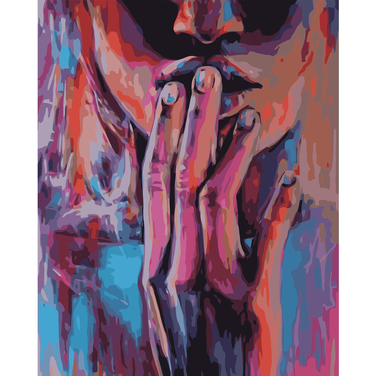 

Картина по номерам Касание, 40*50 см, ST