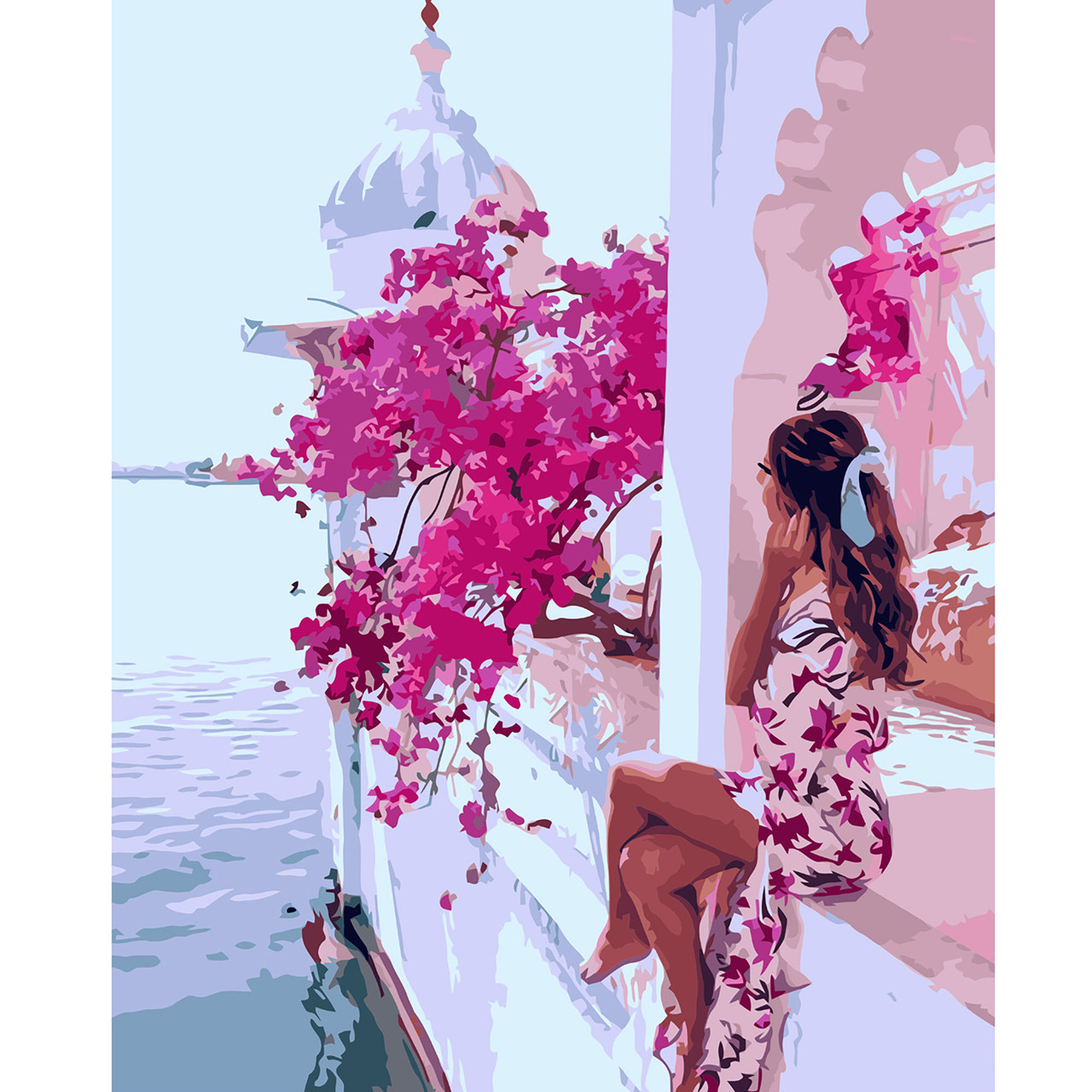 

Картина по номерам У воды, 40*50 см, ST в коробке