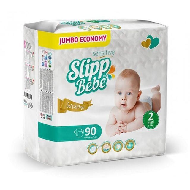 

Подгузники Predo Baby SLIPP BEBE 2 (3-6 кг) 90 шт