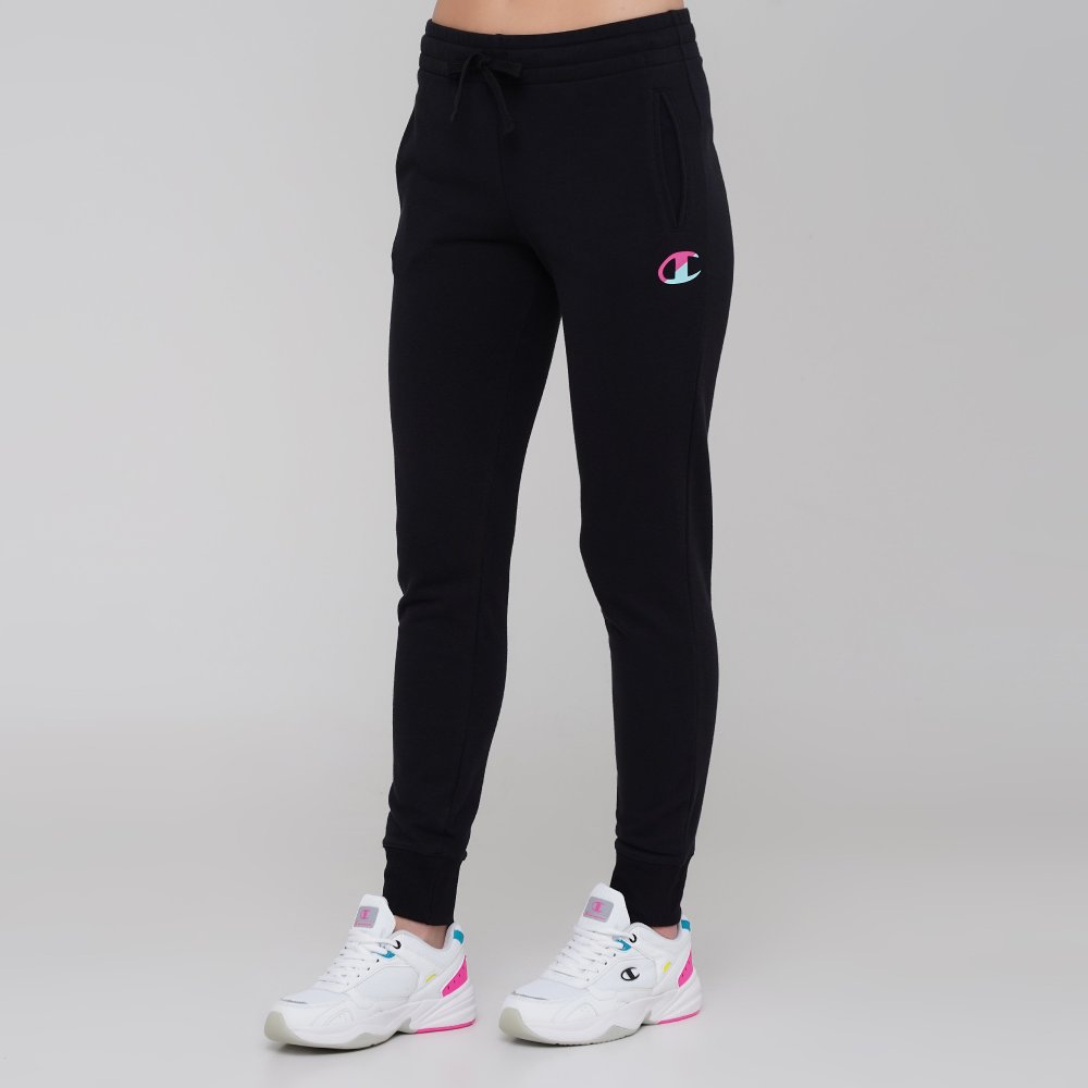 

Женские спортивные штаны Champion Rib Cuff Pants Черный 44 (cha112831-NBK)