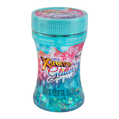 

Слайм ORB Xtreme glitterz Мега блестки голубой (ORB40668-2) (10-554682)