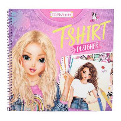 

Блокнот с трафаретами Top Model Футболки (0410921) (10-555393)