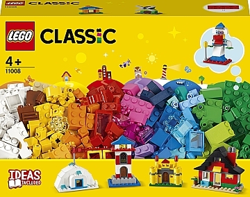 

Конструктор "Кубики и домики", 11008 - LEGO Classic (20-820650)