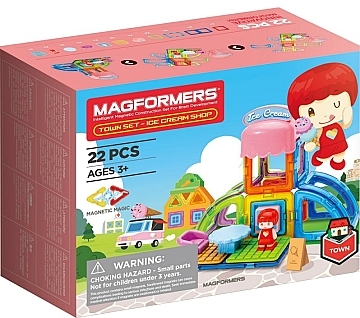 

Магнитный конструктор "Магазин мороженого", 22 элементов - Magformers (20-954701)