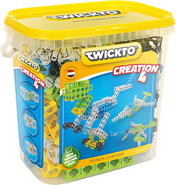 

Конструктор "Creation4", 235 деталей - Twickto (20-648406)