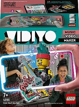 

Конструктор Битбокс "Пират-панк", 43103 - Lego Vidiyo Punk Pirate BeatBox (20-982979)