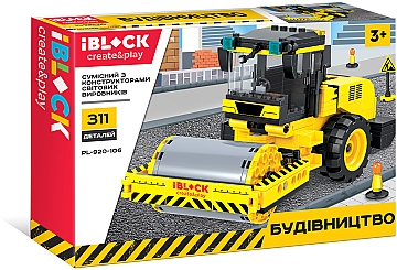 

Игрушка-конструктор "Стройка. Строительная техника", 311 деталей - Iblock (20-980500)