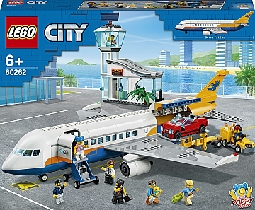 

Конструктор "Passenger Airplane", 60262 - LEGO City (20-892829)