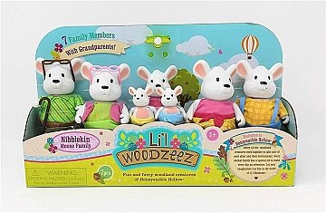 

Набор фигурок "Большая Семья Мышей" (7 фигурок) - Li'l Woodzeez (20-740542)