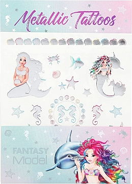 

Набор татуировок "Fantasy Model Metallic Tattoos. Русалки" - Depesche (20-1008308)