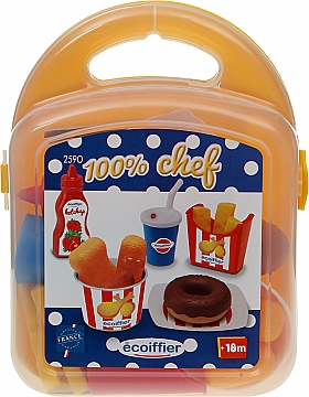 

Игровой набор "Кейс с наггетсами и пончиками" - Ecoiffier (20-747406)