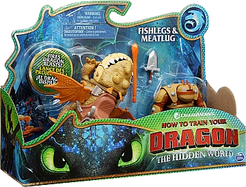 

Игровой набор "Как приручить дракона 3", Сарделька и Рыбьеног - How to Train Your Dragon Spin Master (20-752370)