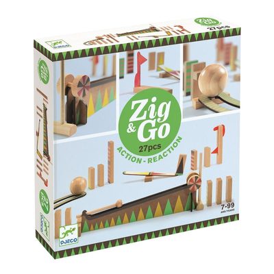 

Игровой набор Djeco Zig and go 27 деталей (DJ05641) (10-555820)