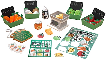 

Игровой набор для супермаркета "Farmer's Market Play Pack" - KidKraft (20-981579)