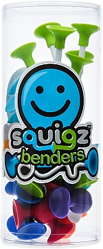 

УЦЕНКА Конструктор на присосках "Squigz Benders", 18 деталей - Fat Brain Toys * (20-960769)