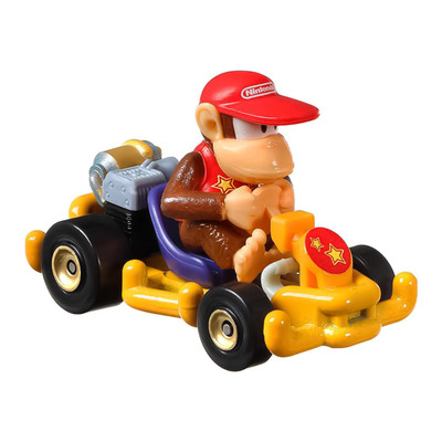 

Машинка Hot Wheels Mario kart Дидди Конг пайп фрейм (GBG25/GRN15) (10-563858)