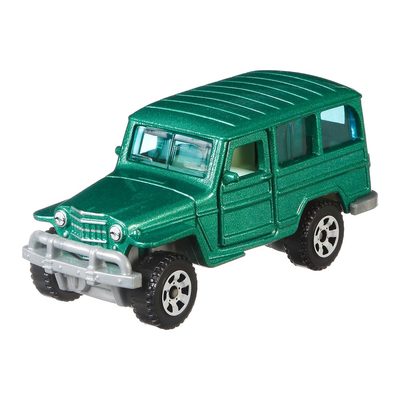 

Автомодель Matchbox Джип Виллис Вагон 1962 зеленая (FWD28/FWD35) (10-563870)