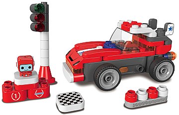 

Конструктор "Гоночный автомобиль", 65 деталей - Pai Bloks (20-656664)