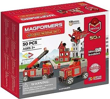 

Магнитный конструктор "Служба спасения", 50 элементов - Magformers (20-954573)