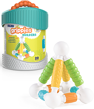 

Конструктор Grippies Builders, 20 деталей - Guidecraft (20-612492)