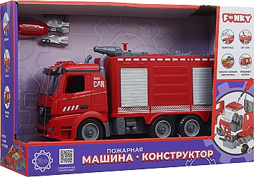 

Автомобиль-конструктор "Пожарный фургон", с набором инструментов - Funky Toys (20-944549)