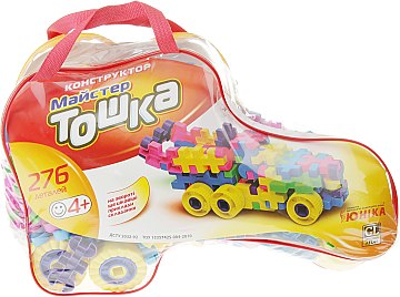 

Конструктор "Мастер Тошка", 276 деталей - Юника (20-487089)