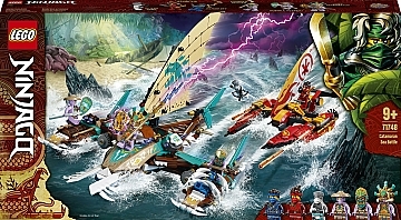 

Конструктор "Морская битва на катамаране", 71748 - LEGO Ninjago (20-983054)