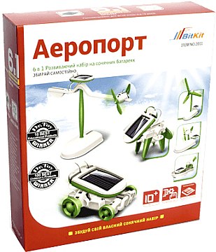 

Развивающий набор на солнечных батареях 6в1 "Аеропорт" - BitKit (20-640588)