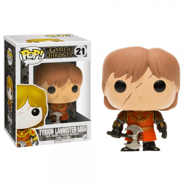 

Фигурка Funko POP! GOT - Tyrion Lannister in Battle Armor Vinyl Figure 10cm 3779