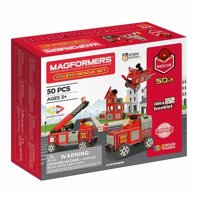 

Магнитный конструктор Magformers Спасатели 50 элементов (717003) (10-559308)