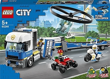 

Конструктор "City Police. Полицейский вертолётный транспорт", 60244 - LEGO City (20-820372)