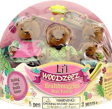 

Набор фигурок "Семья медведей" (4 фигурки) - Li'l Woodzeez (20-320405)
