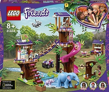

Конструктор "Спасательная база в джунглях", 41424 - Friends (20-892753)
