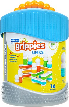 

Конструктор Grippies Links, 16 деталей - Guidecraft (20-612510)