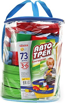 

Конструктор "Автотрек", 73 детали, рюкзак - Юника (20-272503)