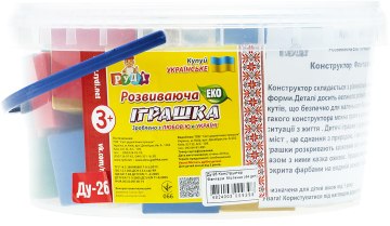 

Конструктор "Фантазия городок", 44 детали - Руди (20-309887)