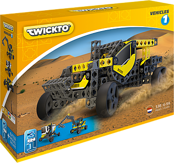 

Конструктор "Vehicles1", 338 деталей - Twickto (20-648416)