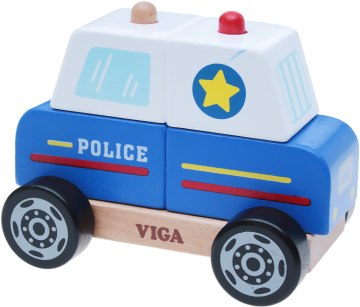 

Игрушка-конструктор "Полицейская машина" - Viga Toys (20-492877)