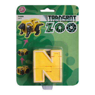 

Игрушка-трансформер Transbot Lingva zoo Тигр N (T15507/T15507-14) (10-563187)