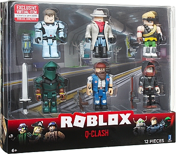 

Игровая коллекционная фигурка " Multipack Q-Clash W7" - Roblox Jazwares (20-855821)