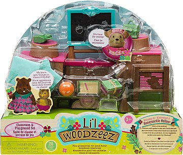 

Игровой набор "Классная комната и игровая площадка" (20 аксессуаров) - Li'l Woodzeez (20-320415)
