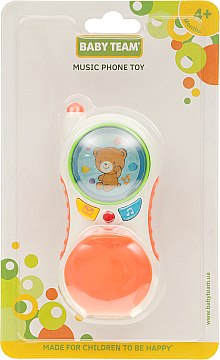

Игрушка музыкальная "Телефон" - Baby Team (20-819436)