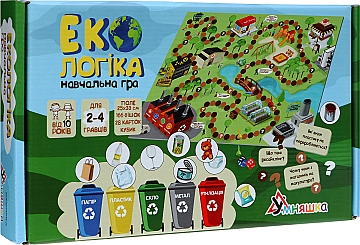 

Настольная обучающая игра "Экологика" - Умняшка (20-981978)