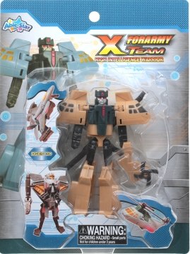 

Армейский робот X-Forarmy, светло-коричневый с черным - AbleStar (20-537979)