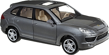 

Автомодель "Porsche Cayenne S", 1:24, серая - Автопром (20-346383)