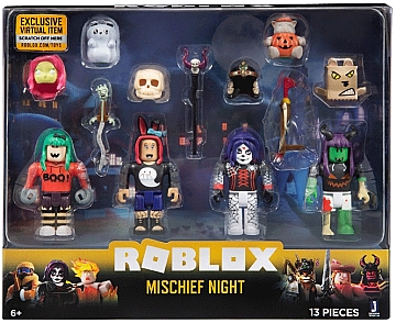 

Игровая коллекционная фигурка " Mix & Match Set Mischief Night W4" - Roblox Jazwares (20-928151)