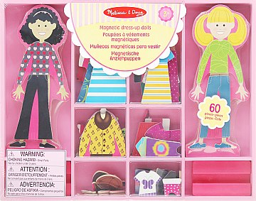 

Одень Эбби и Амму игры на магнитах - Melissa&Doug (20-6194)