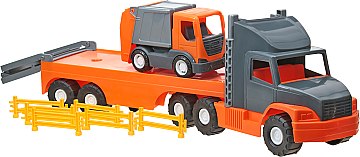 

Игровой набор "Super Tech Truck", с мусоровозом - Wader (20-446045)